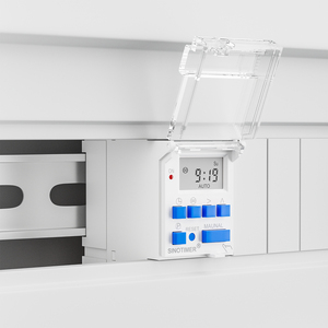 TM919TK-16A trực tiếp điện thiên văn hẹn giờ lập trình 7 ngày, 16A tải 85-265VAC có thể thay thế vĩ độ/Kinh độ mặt trời mọc/hoàng hôn - Product Image 5