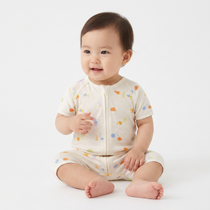 Combinaison bébé en coton pour filles, douce, respirante, écologique, tenue pour nourrissons, fournisseur en gros OEM, directement de l'usine - Product Image 1