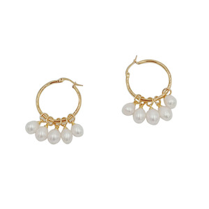 7-8mm <span class=keywords><strong>di</strong></span> alta qualità <span class=keywords><strong>di</strong></span> riso <span class=keywords><strong>perla</strong></span> naturale <span class=keywords><strong>con</strong></span> acciaio inossidabile 18k placcatura in oro <span class=keywords><strong>orecchino</strong></span> per <span class=keywords><strong>la</strong></span> <span class=keywords><strong>ragazza</strong></span> <span class=keywords><strong>di</strong></span> arte - Product Image 1