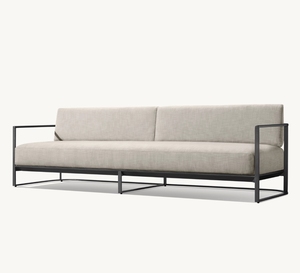 Juego de Muebles de Jardín de Aluminio Estilo Moderno, Venta Caliente de Fábrica en MÁLAGA, Muebles de Jardín de Lujo Contemporáneos, Sofá de Metal de Alta Gama - Product Image 2