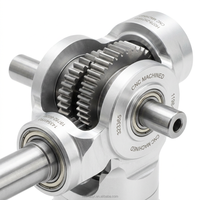 Composants structurels de bras robotisé CNC de précision pour la production en série, composants d'extrémité en aluminium usinés par électroérosion à fil pour pièces usinées
