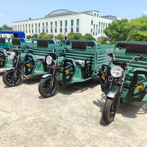 Triciclo Eléctrico Volquete Super <span class=keywords><strong>War</strong></span> 1611 Abierto, Mini Camión Eléctrico de Carga de 3 Ruedas, Motocicleta con Capacidad de Carga de 500 kg para Minería y Construcción - Product Image 5