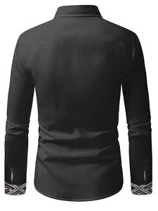 <span class=keywords><strong>ชุด</strong></span>เดรสแขนยาวระบายอากาศสำหรับ2XL เสื้อเชิ้ตผ้าซาตินแบบลำลองติดกระดุมพิมพ์ลายดอกไม้สไตล์<span class=keywords><strong>จีน</strong></span> - Product Image 5