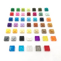 Vente chaude Coloré 1kg En Plastique Brique Jouet DIY Pixel Art 3024 1x1 Plaque Blocs De Construction