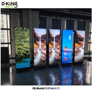 Pantalla Publicitaria Digital Plegable D-King para Interiores P1.25 P1.56 P1.66 P1.86 P2 P2.5 P3, Cartel a Todo Color, Pantalla Plegable de Tres Secciones - Product Image 3