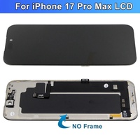 Écran de remplacement JK Soft OLED 6,1 pouces 400 cd+ pour 17 Pro Max, assemblage numériseur tactile A3526/A3257/A3527, garantie 1 an