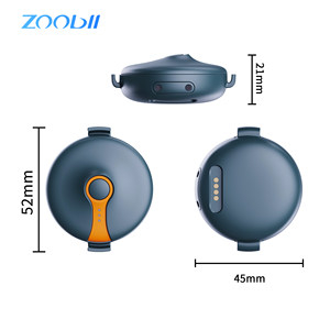 Collier <span class=keywords><strong>GPS</strong></span> anti-perte pour animaux de compagnie avec logo personnalisé compatible PC, étanche IP67, 4G LTE, WiFi/GPRS, en nylon, vente en gros 2025 - Product Image 5