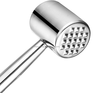 10 pollici in acciaio inox martello <span class=keywords><strong>di</strong></span> carne maglio inteneritore strumento per bistecca <span class=keywords><strong>di</strong></span> pollo maiale manzo e <span class=keywords><strong>vitello</strong></span> - Product Image 6