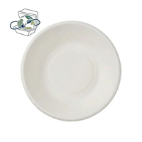 Bol alimentaire jetable en bagasse non blanchie, biodégradable et durable, fabriqué en Chine, pour pique-nique en extérieur