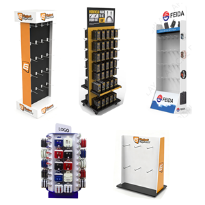 कस्टम हुक सेल फोन एक्सेसरीज डिस्प्ले के लिए मोबाइल फोन चार्जर खुदरा फ्लोर रोटेटेबल डिस्प्ले यूएसबी केबल वायर के लिए - Product Image 5