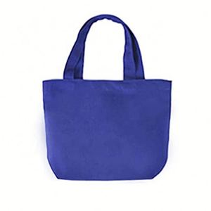 Sac fourre-tout en toile de coton de petite taille, logo personnalisé imprimé, petits sacs fourre-tout en toile blanche mignons avec fermeture éclair pour enfants - Product Image 4