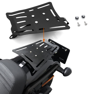 Porte-bagages arrière pour Harley, style <span class=keywords><strong>pont</strong></span> en aluminium CNC, Nightster 975 RH975 2022-2024 - Product Image 5