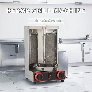 Machine à griller automatique 220V Doner <span class=keywords><strong>Kebab</strong></span> et Shawarma pour poulet à gaz nouvelle condition pour les magasins d'alimentation et les restaurants - Product Image 4