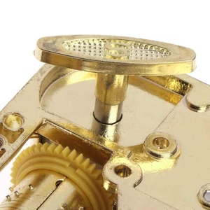 Boîte à <span class=keywords><strong>Musique</strong></span> Mécanique DIY Mouvement Doré + Vis + Château <span class=keywords><strong>dans</strong></span> <span class=keywords><strong>le</strong></span> <span class=keywords><strong>Ciel</strong></span> Clé Cadeau - Product Image 4