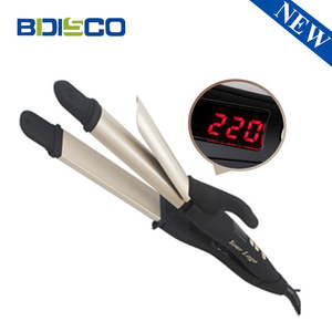 Bdisco Curling Iron 1.25 In Adjustable Heat Led Display Electric Hair Styler For Curling And Straightening - Product Image 1