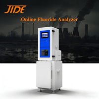 Analyseur de qualité de l'eau au fluorure en ligne avec plage de mesure de 0-2/10/100 mg/L et communication RS232/RS485 pour le traitement des eaux usées
