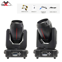 Nouveau design Kinetic LED Stage Lights RGBW 380W pour faisceau de tête mobile pour les fêtes DJ et les parcs à thème DMX512 17R