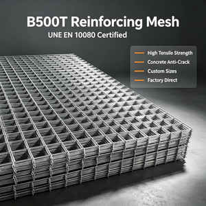 <span class=keywords><strong>Grillage</strong></span> soudé en acier REO B500B pour le renforcement des dalles en béton, destiné à la construction de fondations en Bulgarie - Product Image 5