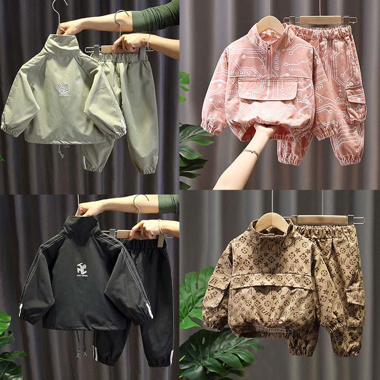 комплект одежды для маленьких мальчиков, спортивный костюм, комплект одежды для маленьких мальчиков Спортивная одежда