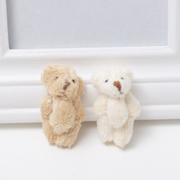 HY Kawaii Mini ours en peluche de 4,5 cm, jouets en peluche, mini panda en peluche de 6 cm