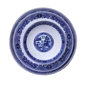 Clearance British Classical Garden Ceramic Dinnerware Plates - Product Image 1