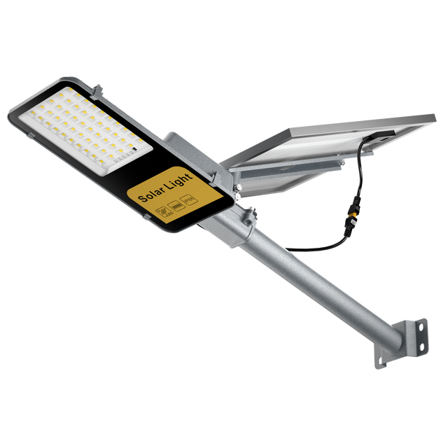 High Brightness All-in-One IP65 Smart Remote & Touch Control Solar LED Plastic Street Light for Outdoor Use