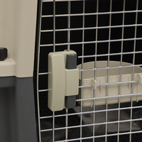 Abs+pp Iata Airlines zugelassen Haustier Hundekennel Versandtier Reisen Transport Käfig Kästen Transportfahrzeug Frachtwagen Airbox Box Kästen
