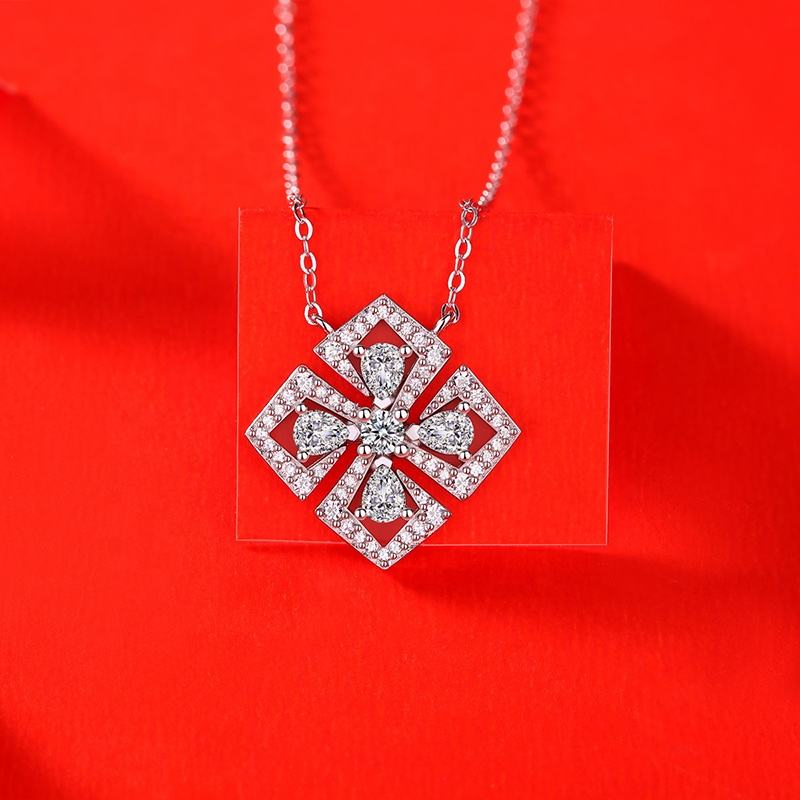 HMOIS wholesale jewelry pendants sterling silver 925 pendants moissanite pendants for necklace making
