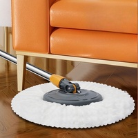 Produits Ménagers : Serpillière Magique Rotative Nouvelle Arrivée, Nettoyage Essoreur 360, Serpillière Microfibre Rectangulaire pour Sols
