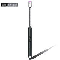 Coupe-vent Cuisine Électrique Usb Briquet Longue Bougie Barbecue Cuisinière À Gaz Pistolet D'allumage Camping Rechargeable Arc Sans Flamme Plasma Briquet