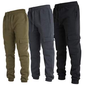 Pantalones Deportivos Casuales de Lona para Hombre con Cierre de Cordón y Bolsillos, Cintura Media - Product Image 6