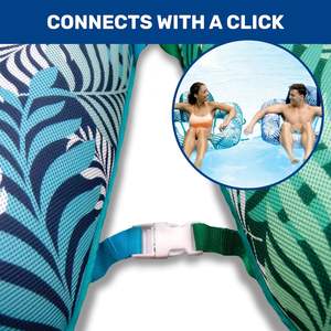 Flotador Inflable Premium para Piscina con Reposacabezas, Tela Ultra Suave y Refrescante, Tumbona Ajustable para Adultos - Product Image 5