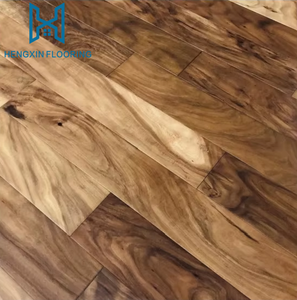Suelo de <span class=keywords><strong>Madera</strong></span> Maciza de Acacia de 18 mm de Espesor, <span class=keywords><strong>Madera</strong></span> Dura para Interiores con Diseño Tradicional Liso, <span class=keywords><strong>Color</strong></span> Chino para Sala de Estar - Product Image 1