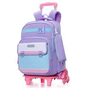 Nouveau <span class=keywords><strong>Sac</strong></span> <span class=keywords><strong>à</strong></span> <span class=keywords><strong>Dos</strong></span> Scolaire <span class=keywords><strong>à</strong></span> <span class=keywords><strong>Roulettes</strong></span> Transfrontalier pour Élèves du Primaire (3-6ème Année) ; <span class=keywords><strong>Sac</strong></span> <span class=keywords><strong>à</strong></span> <span class=keywords><strong>Roulettes</strong></span> Grande Capacité Personnalisation du Logo - Product Image 5