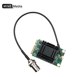 Tarjeta <span class=keywords><strong>de</strong></span> captura <span class=keywords><strong>de</strong></span> vídeo Mini <span class=keywords><strong>PCI</strong></span>-E 1080p SD/HD/3G SDI compatible con ajuste <span class=keywords><strong>de</strong></span> color y recorte <span class=keywords><strong>de</strong></span> desinterlacing - Product Image 4