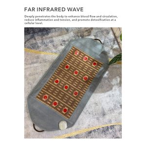 Healthymate Circuito Electrónico Tejido Profundo Thai Isqueez Fleece Imágenes Dawn Fraser Masajeador de Pies Colchón Almohadillas Cuerpo Rodilla Calor - Product Image 5