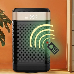 Giá thấp tùy chỉnh máy tính để bàn nóng PTC sưởi ấm nhanh mini không gian điện nóng nhỏ lắc đầu điều khiển từ xa quạt nóng - Product Image 4