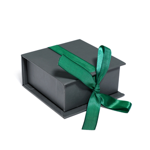 Caja de Embalaje de Joyería de Lujo con Forma de Libro, Caja de Regalo de Cartón con Logotipo Personalizado, Bolsa de Papel con Cinta, Embalaje Ecológico - Product Image 6