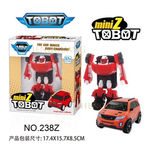 Zhengguang Juguete Educativo para Niños, Coche Robot de Plástico con Funciones de Transformación y Deformación Intercambiables - Product Image 4