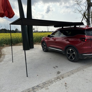 Güçlü alüminyum geri çekilebilir açık yan araba üst raf çatı tente çadır kategori - Product Image 5