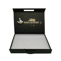 Luxuriöse Starre Verpackungsbox mit Tragegriff für Bücher, Koran, Geschenksets und Premium-Markenpromotion