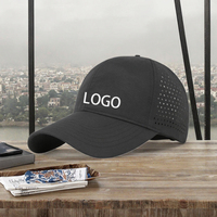 Gorras de Béisbol Deportivas Unisex de Poliéster al por Mayor, 6 Paneles, Hebilla Metálica, Logotipo Personalizado Bordado en 3D, Premium, Impermeables