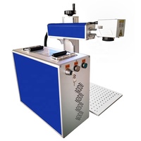 Nouvelle machine de marquage laser à fibre pour gravure métallique en ligne sur PCB avec refroidissement par air, contrôle EZCAD, prenant en charge les formats DXF/BMP/AI