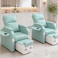 Fauteuil de pédicure et de manucure pas cher, moderne et luxueux, multifonctionnel, inclinable, pour salon de beauté