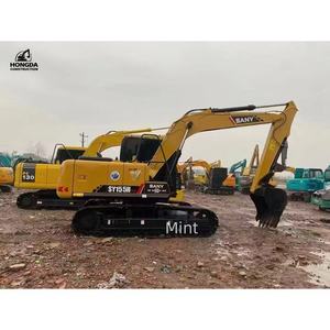 Sy155H Multifonction 15ton Sany Excavator Sany 155 Pelle d'occasion SY155c Excavatrice à vendre - Product Image 2