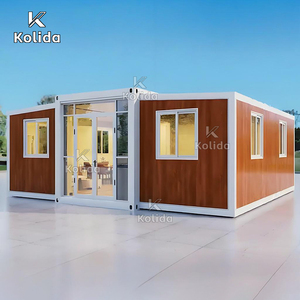 Kolida-căn hộ 40ft 20ft biệt thự đúc sẵn có thể mở rộng container nhà di động prefab nhà di động 2 3 4 5 phòng ngủ với phòng tắm - Product Image 4