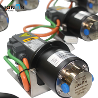 Pompe à engrenages micro à entraînement magnétique étanche en acier inoxydable 316L avec moteur, engrenage PEEK haute pression