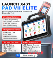 Lancement x431 PAD VII ELITE ecu programmeur obd ordinateur autel outil de scan 431 auto scanner voiture code diagnostic machine pour toutes les voitures