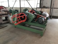 Máquina de dibujo de alambre de hierro, tambor único de acero, línea de producción para fabricación de uñas