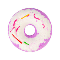 Bombe de bain aux huiles essentielles, boule de bain moussante, boule de bain effervescente en forme de donut